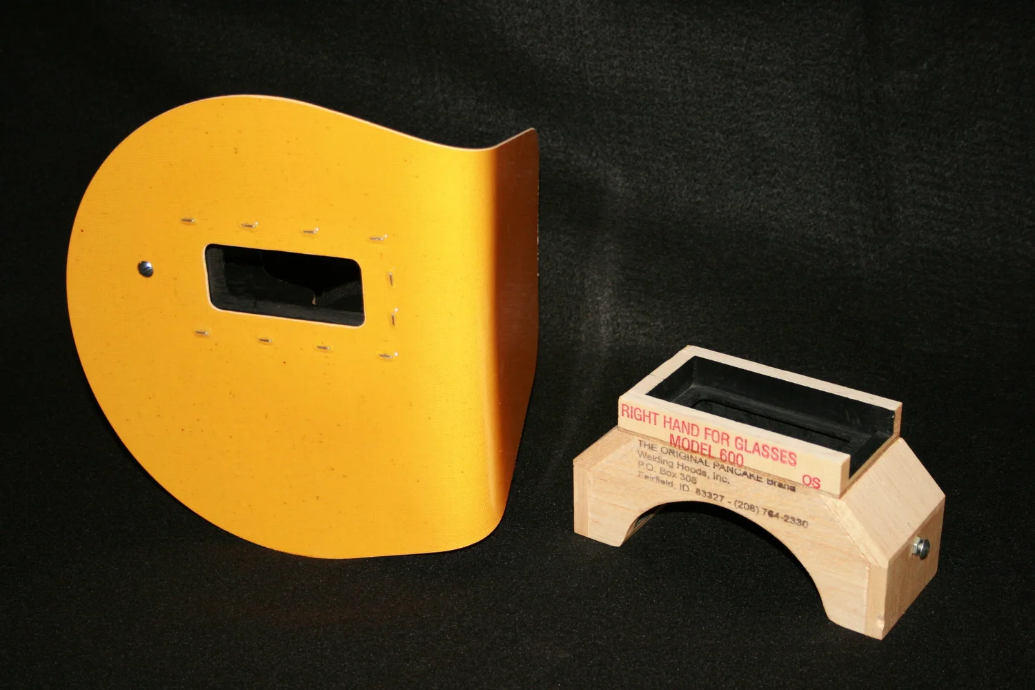 Model 600 Right Hand Hood for Glasses Options — Original Pancake